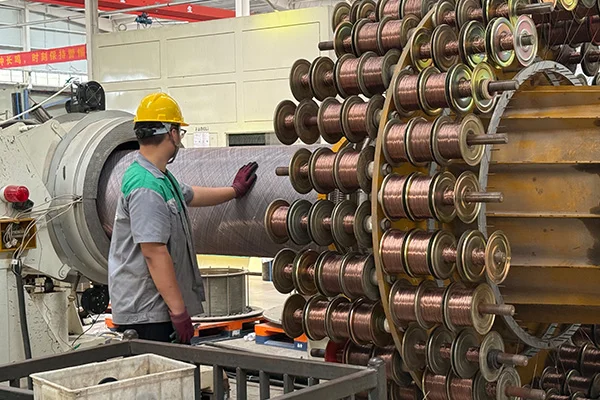 High-pressure HDPE pipe for water supply