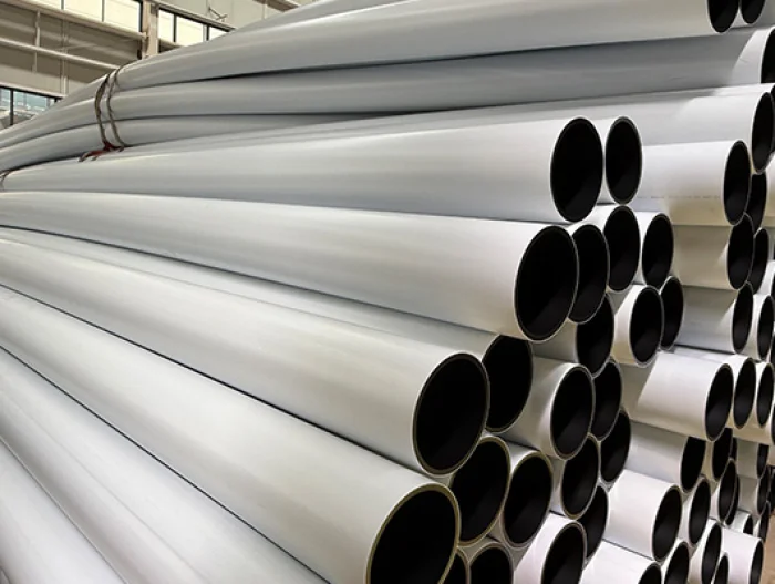 SIFFO White Co-Extruded HDPE Pipe