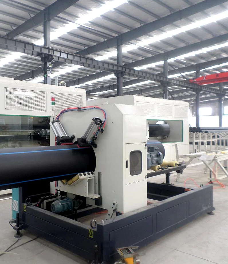 HDPE pipe production workshop