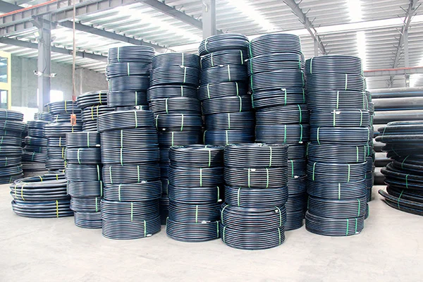 High flow capacity HDPE pressure pipe