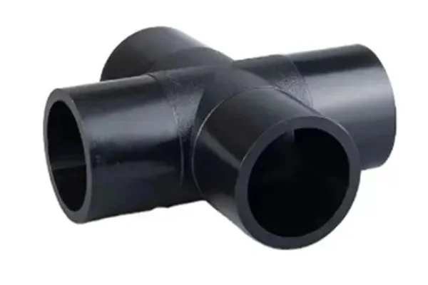 HDPE-Butt-Fusion-Equal-Cross-PE100-Black-Pipe-Fittings