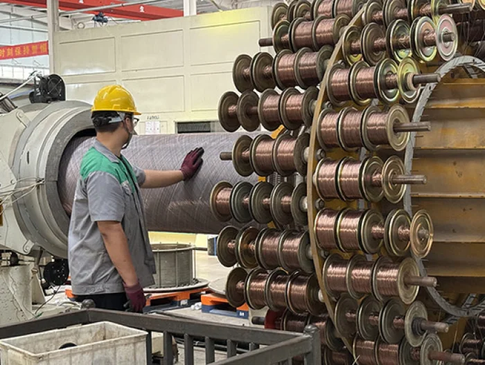 HDPE Steel Wire Mesh Reinforced Composite Pipe