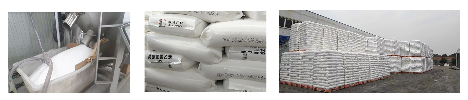 HDPE water pipe manufacturing raw materials