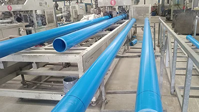 PVC-M drainage pipe production workshop
