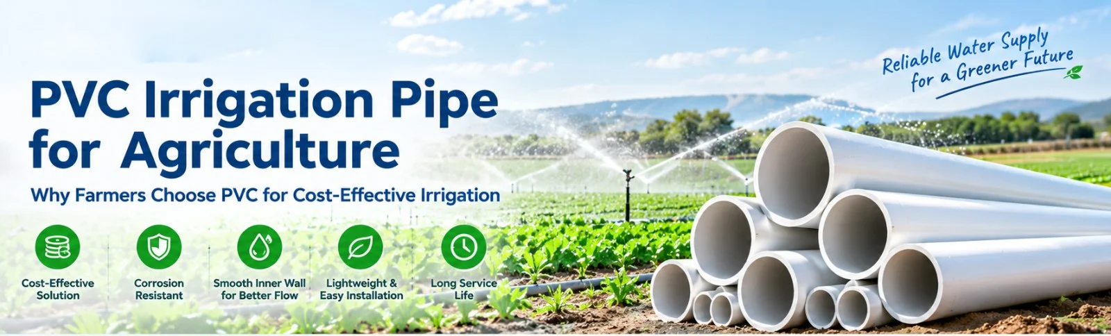 pvc irrigation pipe
