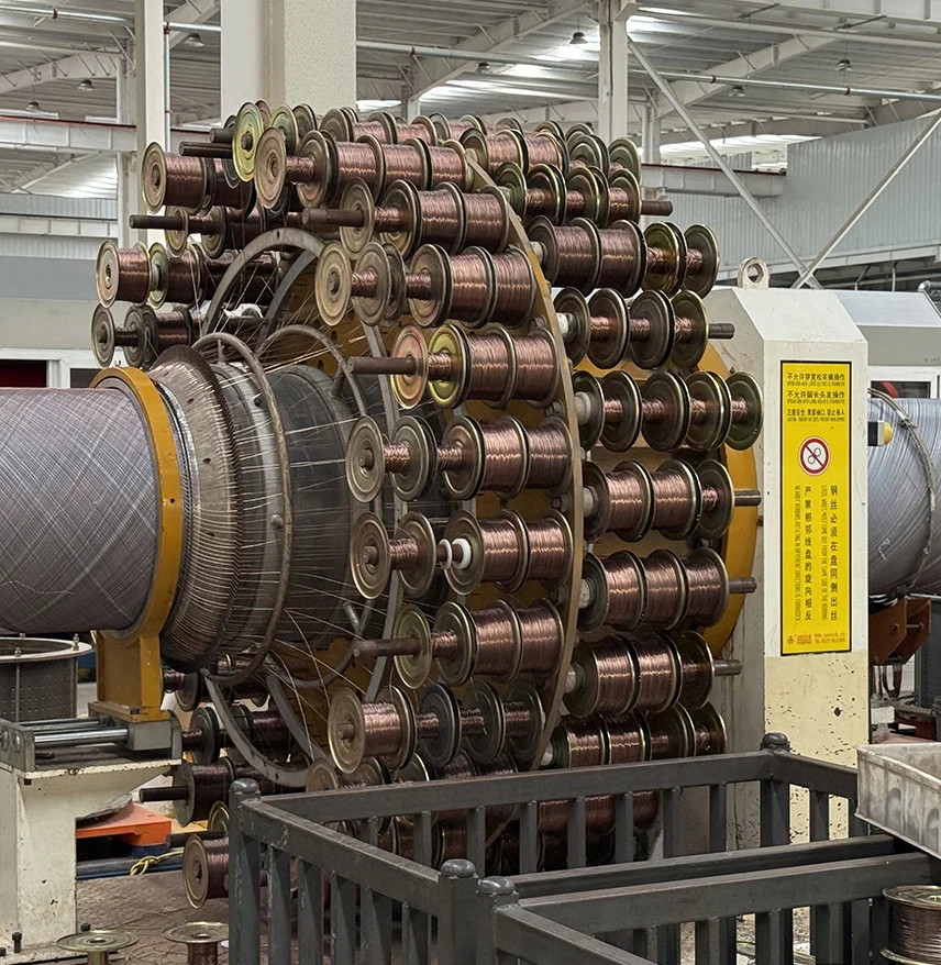 Steel Wire Reinforce Composite Pressure HDPE Pipe System